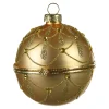 Hot Depot Glas-Weihnachtskugel Medaillon