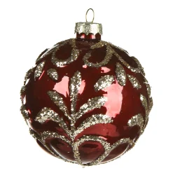 Shop Depot Glas-Weihnachtskugel Relief