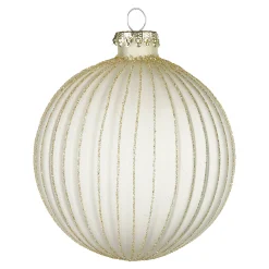 Flash Sale Depot Glas-Weihnachtskugel Rille