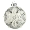 Shop Depot Glas-Weihnachtskugel Schneeblume