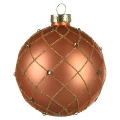 Flash Sale Depot Glas-Weihnachtskugel Vintage Glam