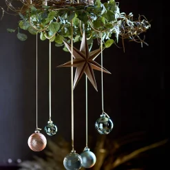 Flash Sale Depot Glas-Weihnachtskugel Vintage Glam