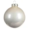 Sale Depot Glas-Weihnachtskugeln Opal