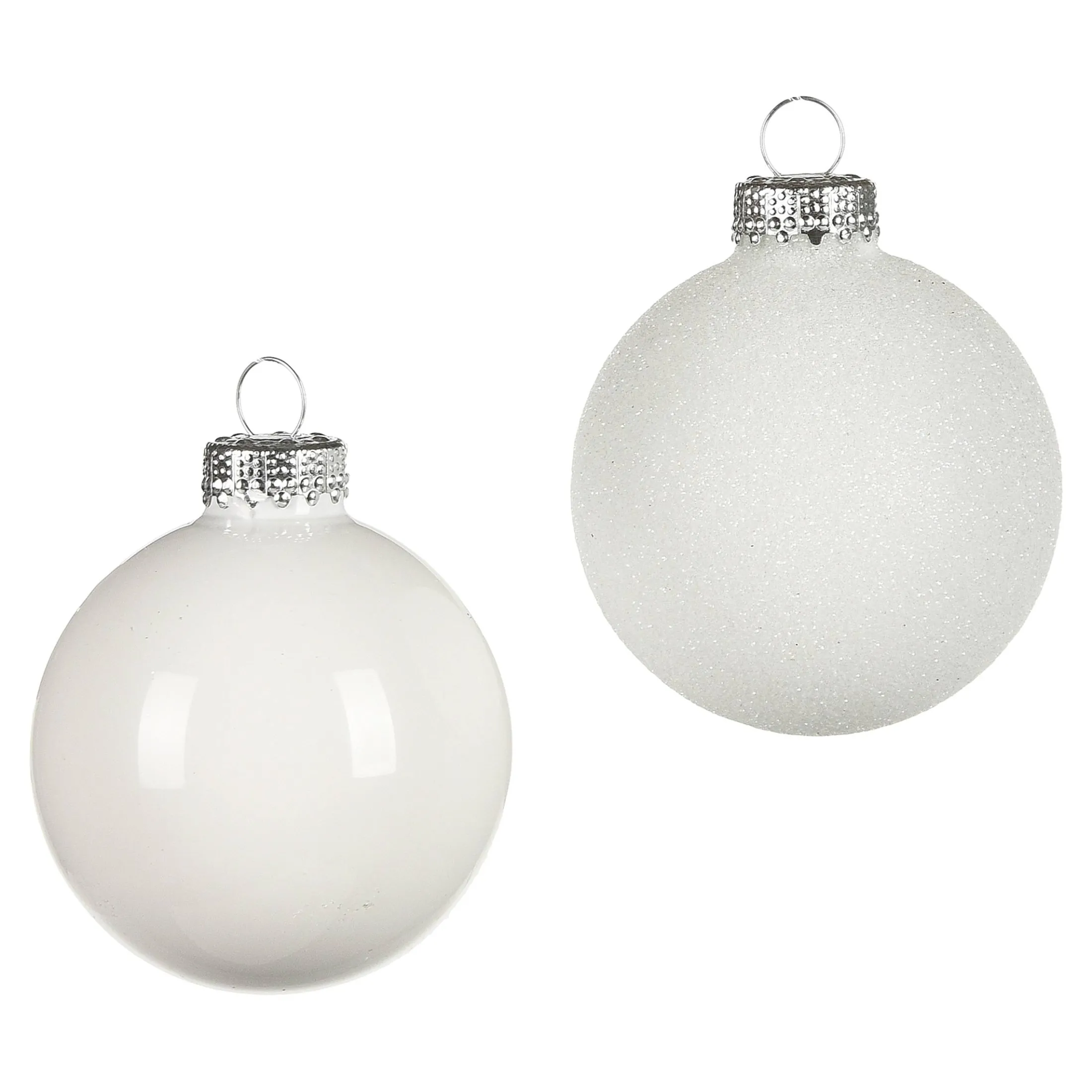 Store Depot Glas-Weihnachtskugel-Set Glam Mix