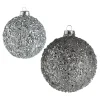 Fashion Depot Glittergranulat Kugel-Set