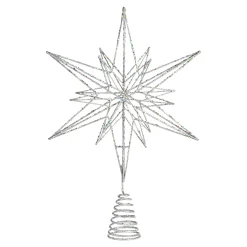 Discount Depot Glitzer-Baumspitze Stern