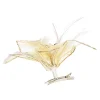 Store Depot Glitzer-Deko-Blume Organza Auf Clip
