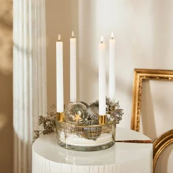 Fashion Depot Glitzer-Kunstblume Beere