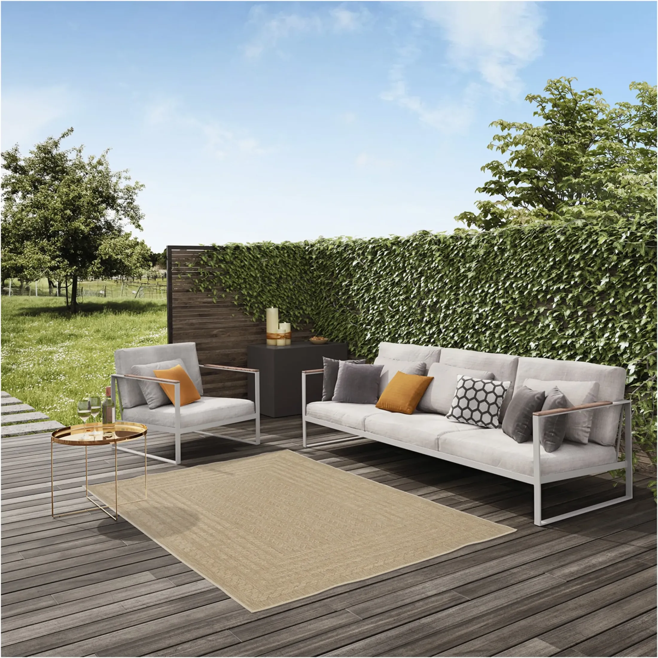 Depot Outdoor-Teppiche>In- & Outdoor-Teppich Timber