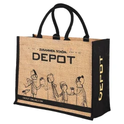 New Depot Jutetasche Xmas