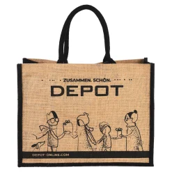 New Depot Jutetasche Xmas