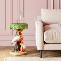 Best Depot Kare Beistelltisch Animal Flamingo