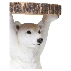 Hot Depot Kare Beistelltisch Polar Bear