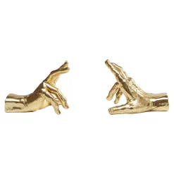 Fashion Depot Kare Buchstutzen-Set Holding Fingers