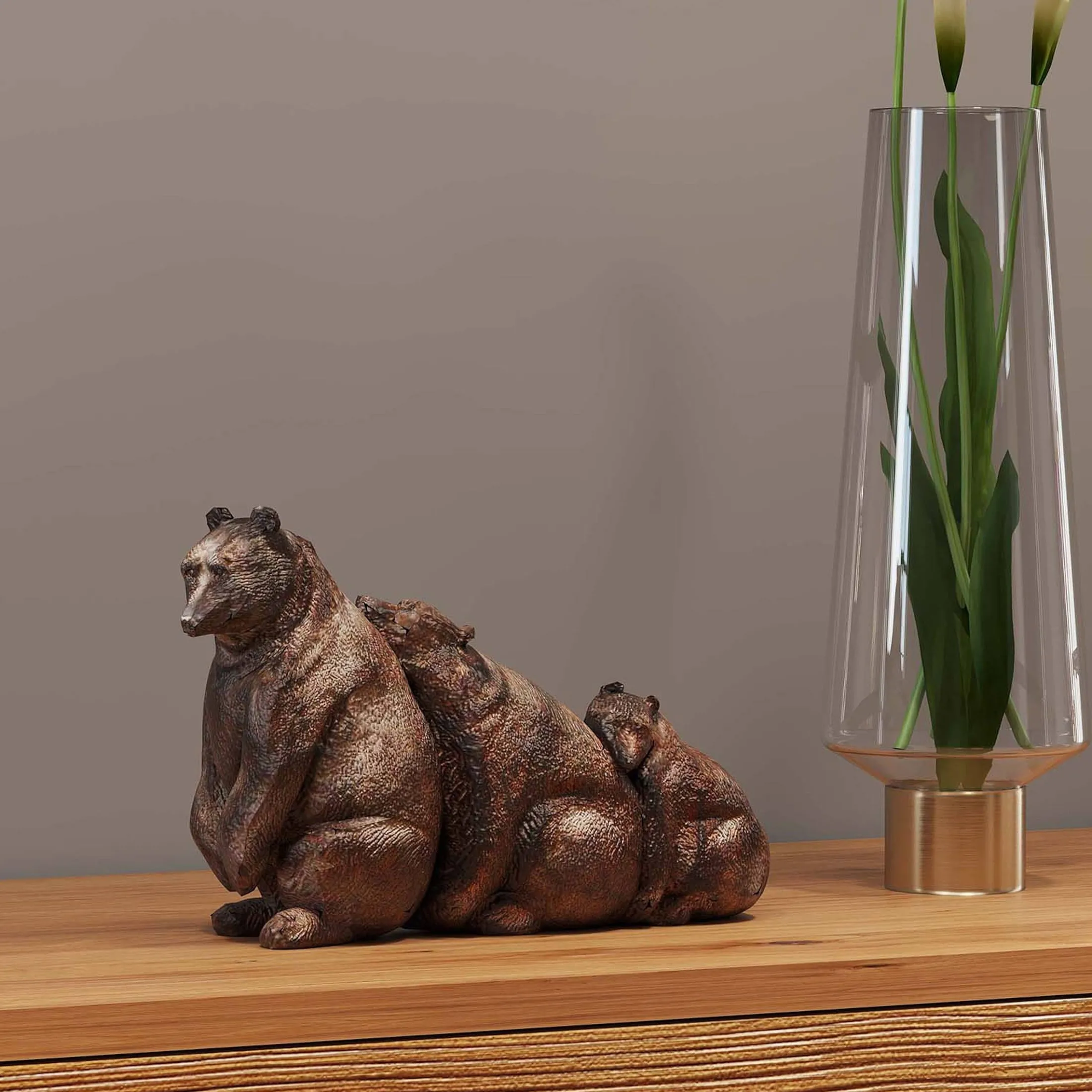 Cheap Depot Kare Deko-Figur Bear Family