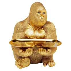 Store Depot Kare Deko-Figur Gorilla Butler Mit Tablett