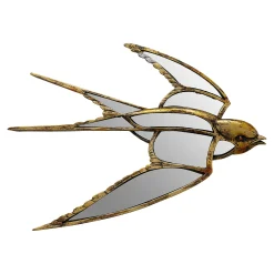 New Depot Kare Deko-Wandobjekt Swallow