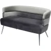 Depot Sofas>Kare 2-Sitzer Samt-Sofa Sandwich