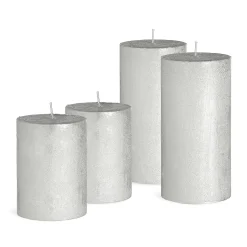 Shop Depot Kerzen-Set Metallic Finish