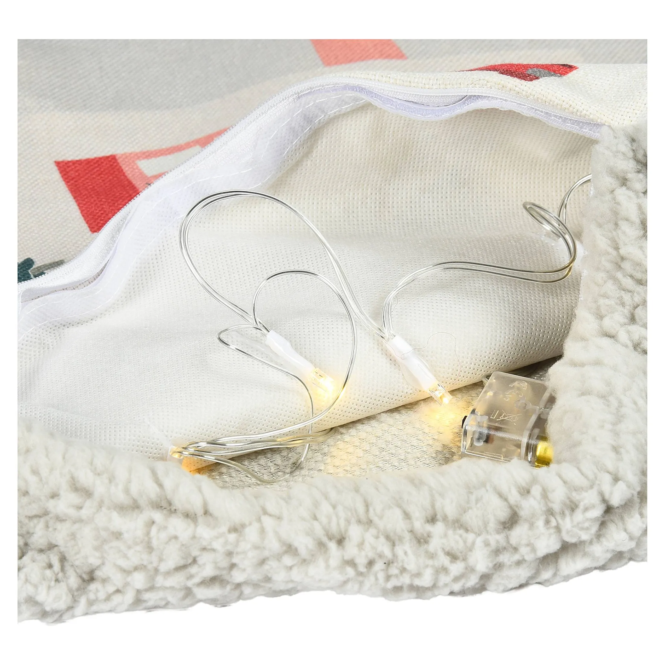 Outlet Depot Kissenhulle Dorfle Mit Led-Licht
