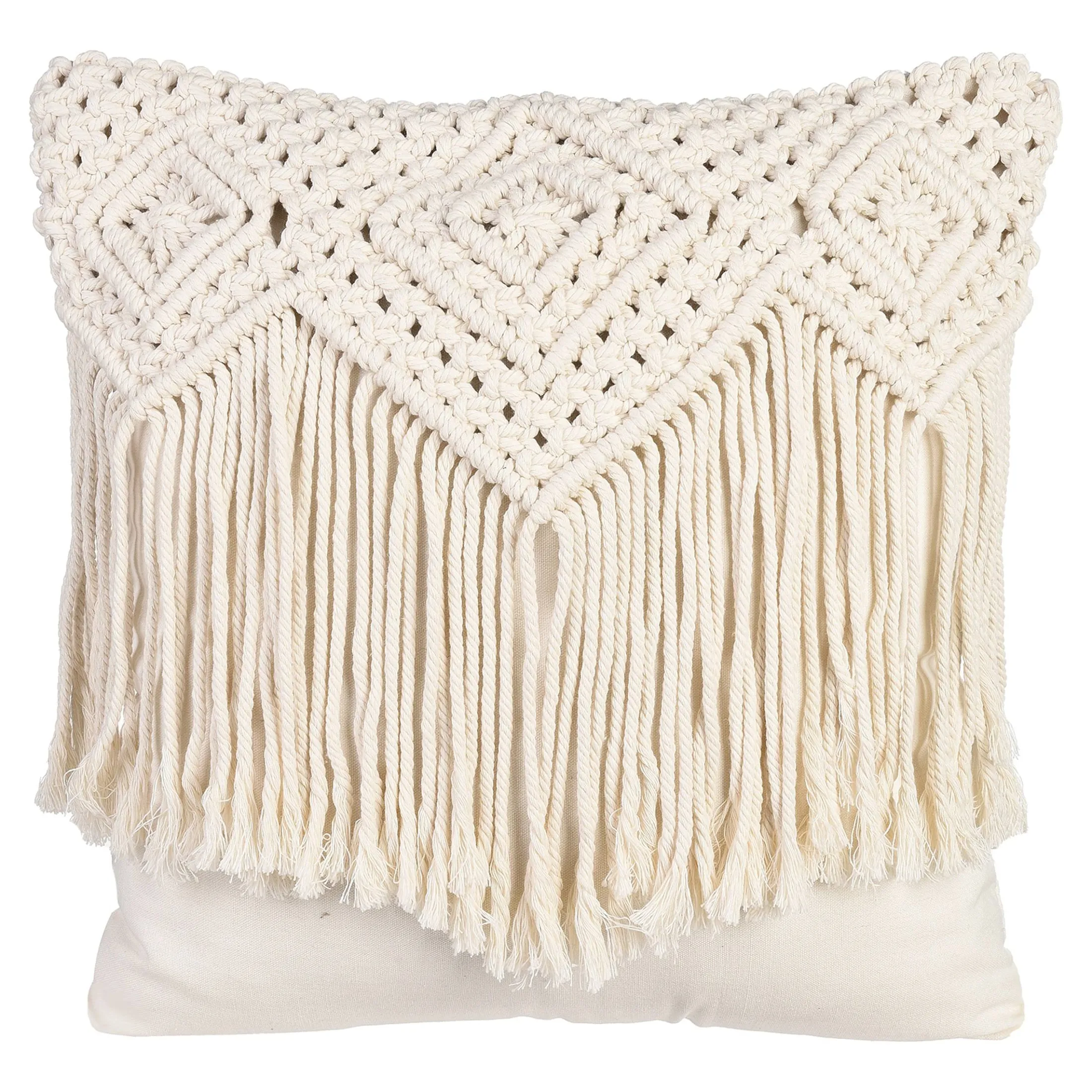 Fashion Depot Kissen-Set Jute & Makramee