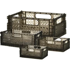 Depot Aufbewahrung>Klappboxen-Set Glitter