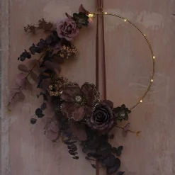 Fashion Depot Kunstblume Dahlie Auf Clip