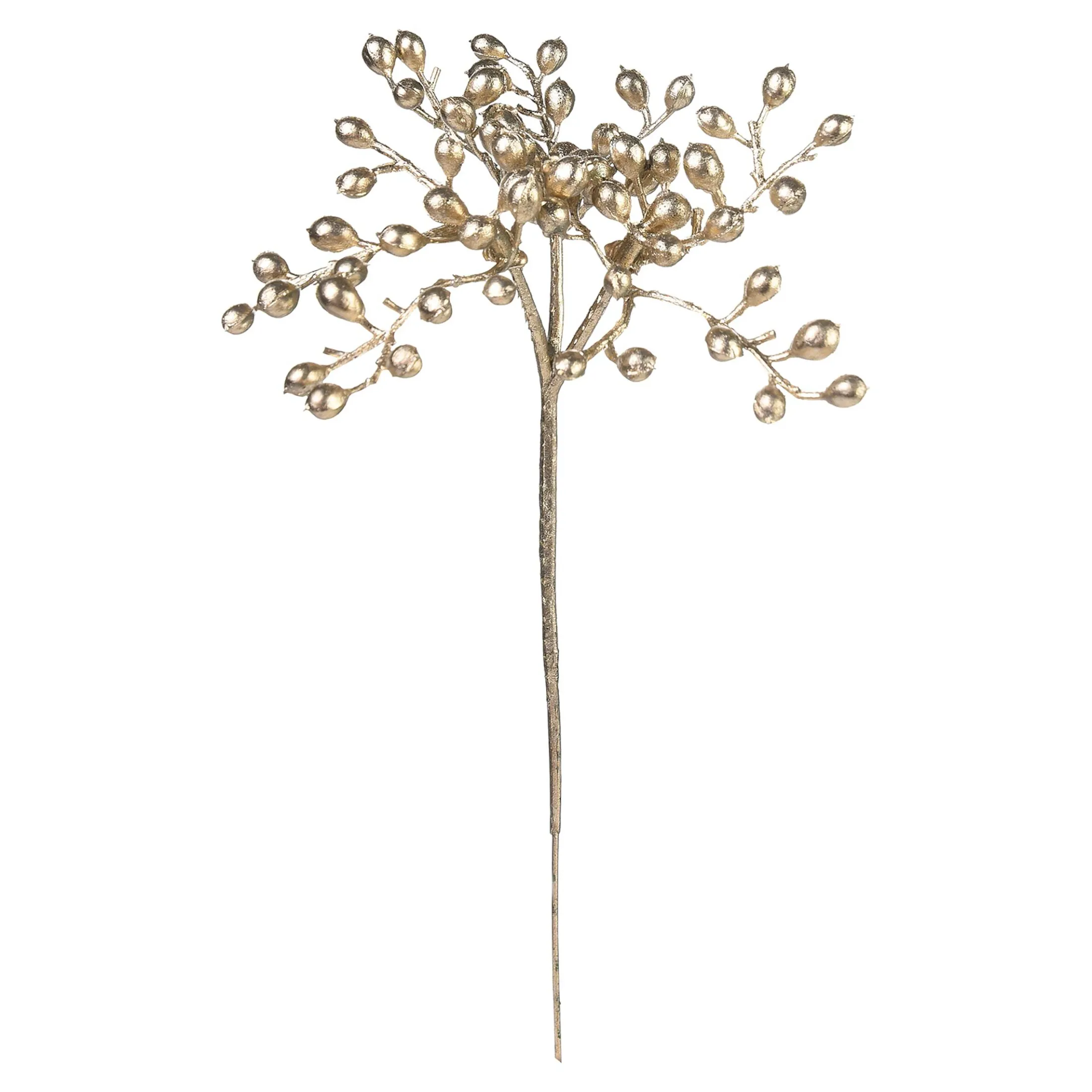 Store Depot Kunst-Blumenpick Metallic Berry