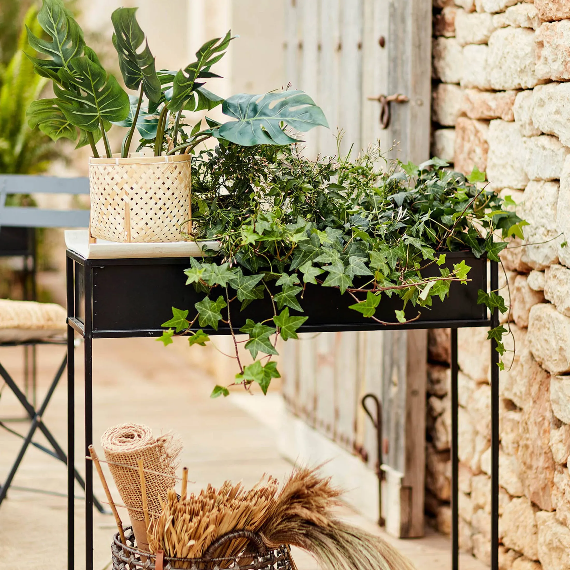 Fashion Depot Kunstpflanze Monstera Im Topf