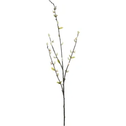 Depot Einzelblumen & Zweige>Kunstzweig Palmkatzchen Mit Blattern