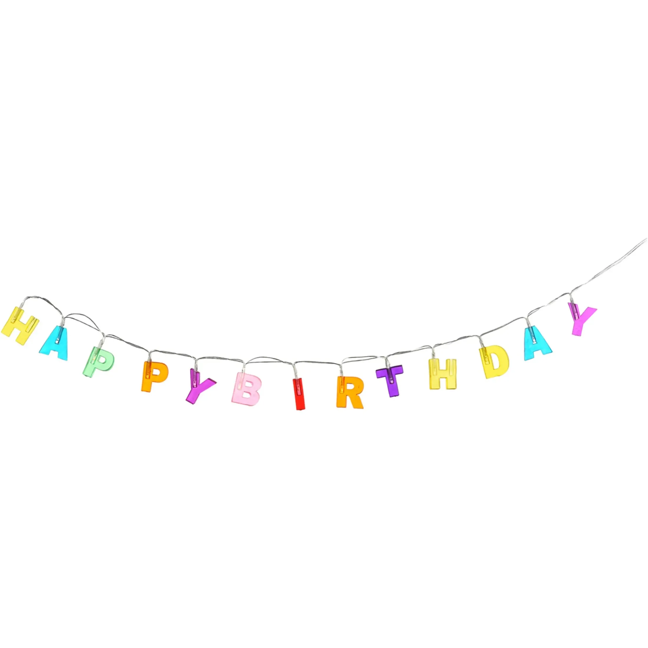 Depot Lichterketten>Led-Lichterkette Happy Birthday