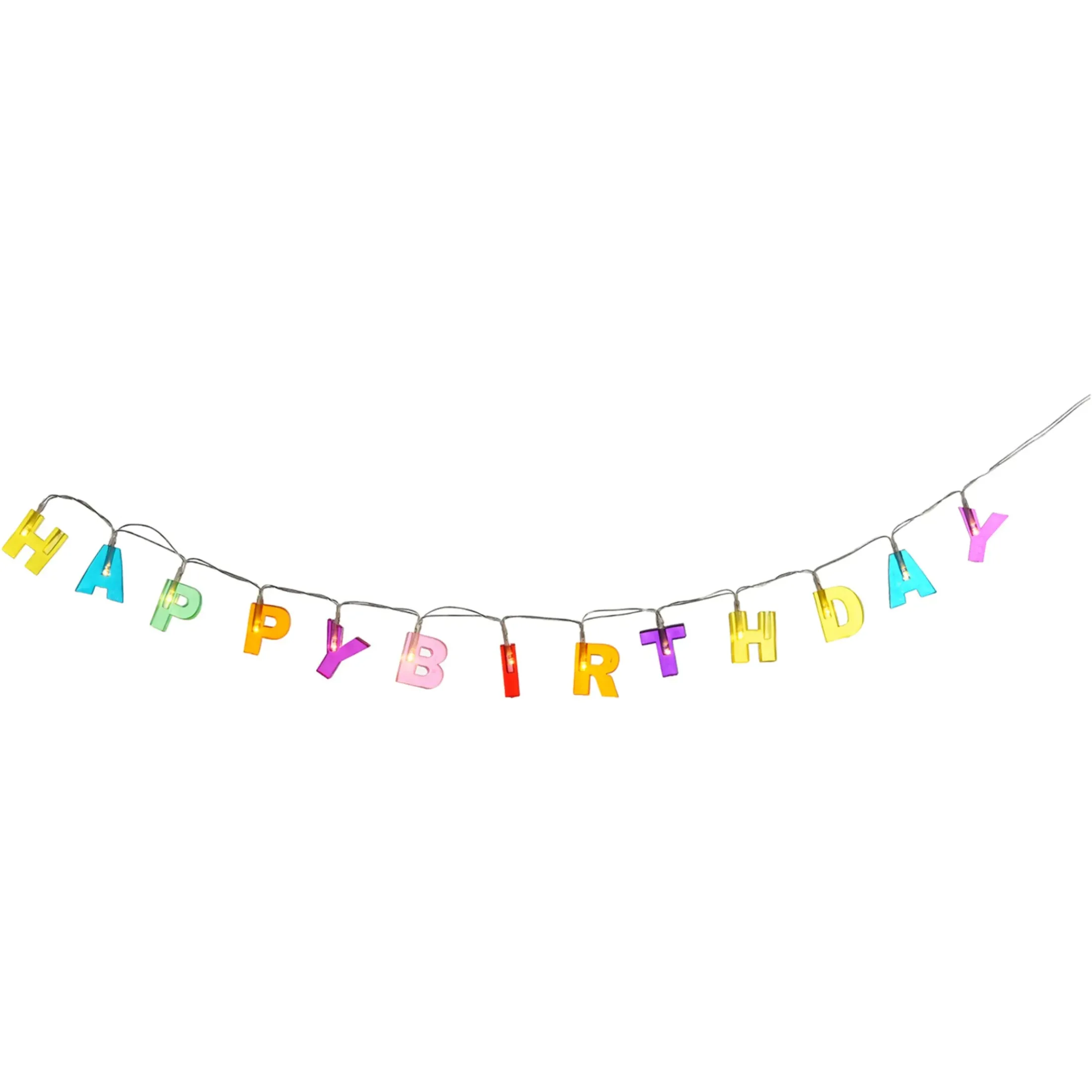 Depot Lichterketten>Led-Lichterkette Happy Birthday