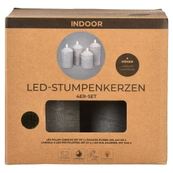 Sale Depot Led-Stumpenkerzen-Set