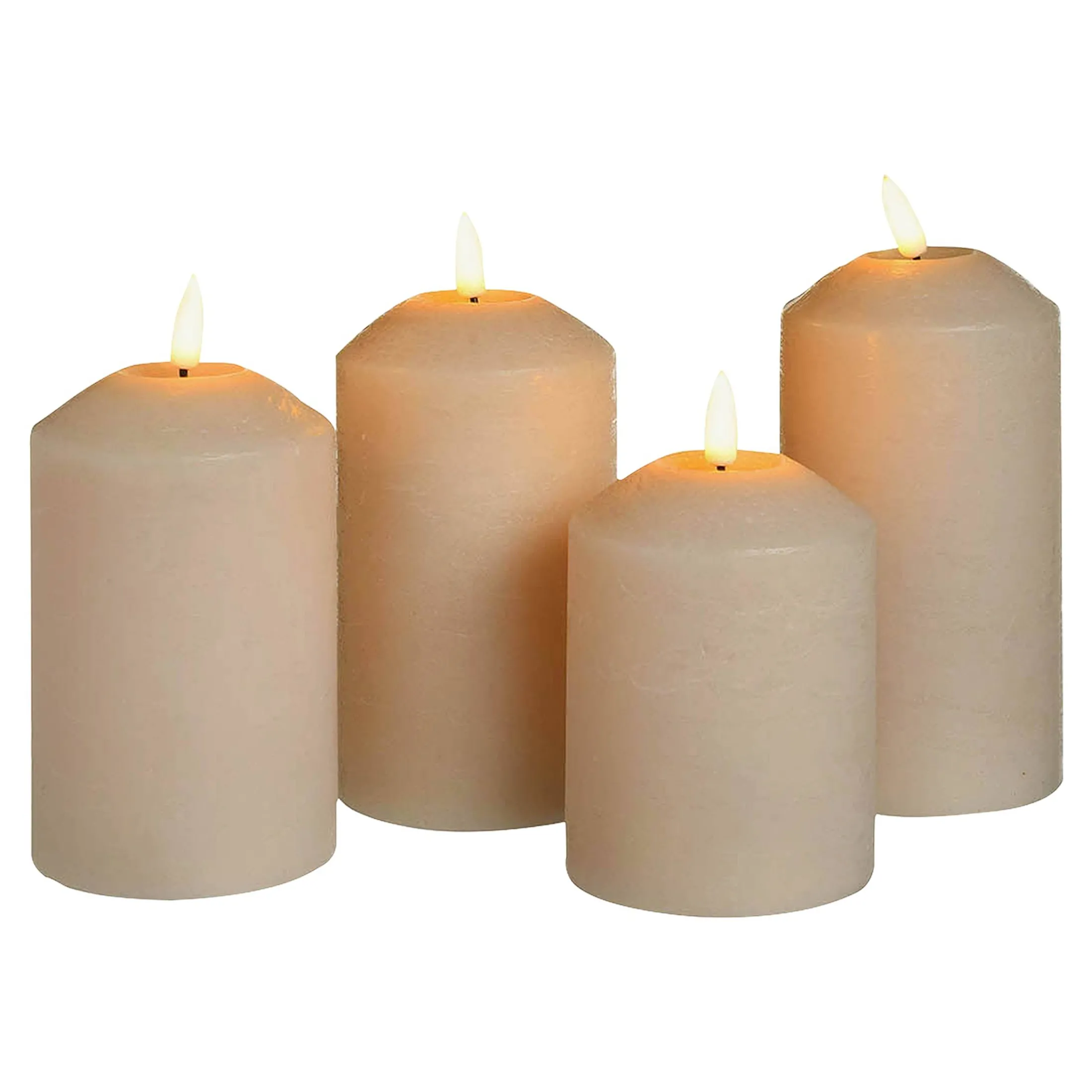 Online Depot Led-Stumpenkerzen-Set