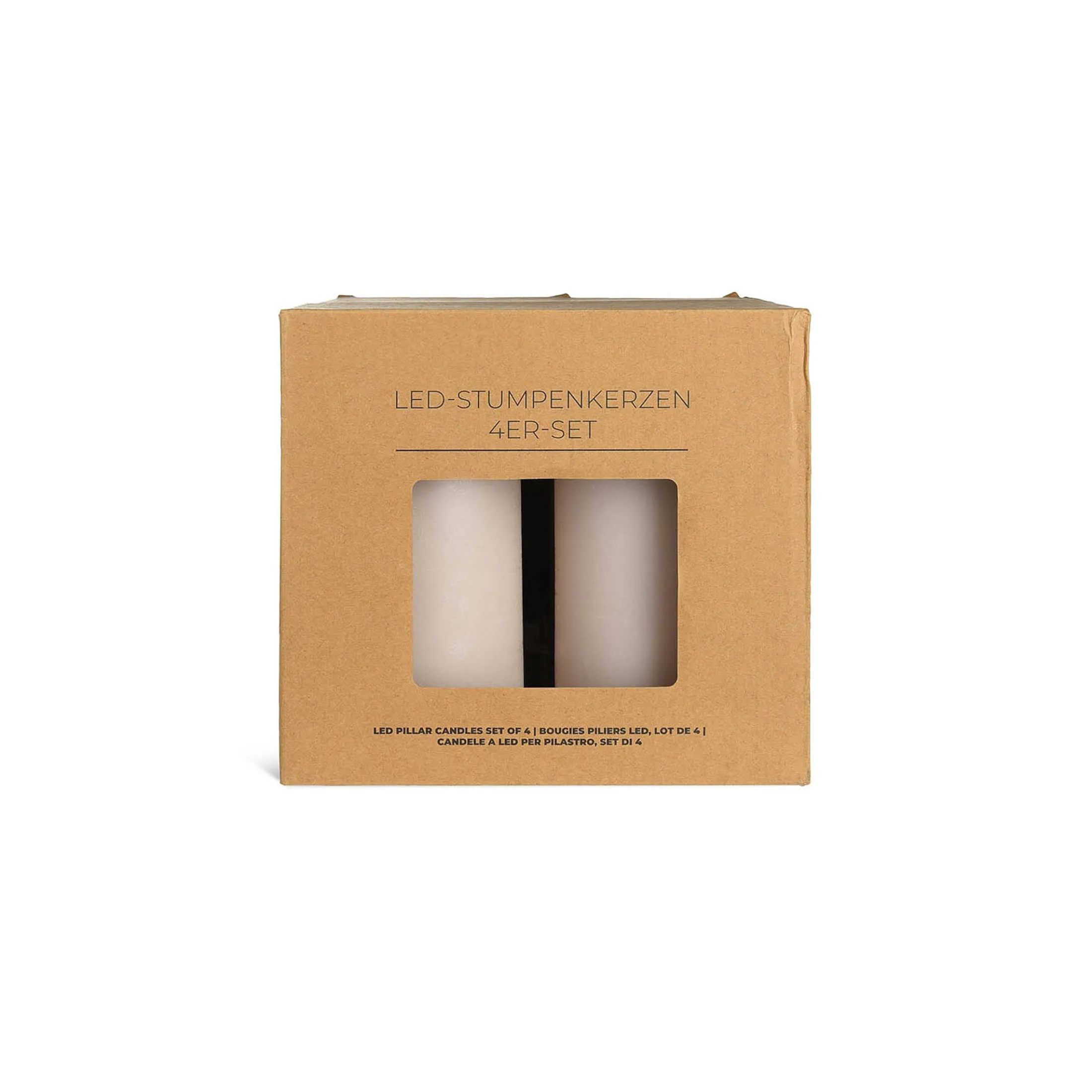 Online Depot Led-Stumpenkerzen-Set