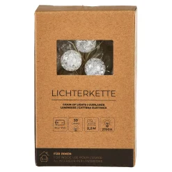 Outlet Depot Lichterkette Eiskugeln