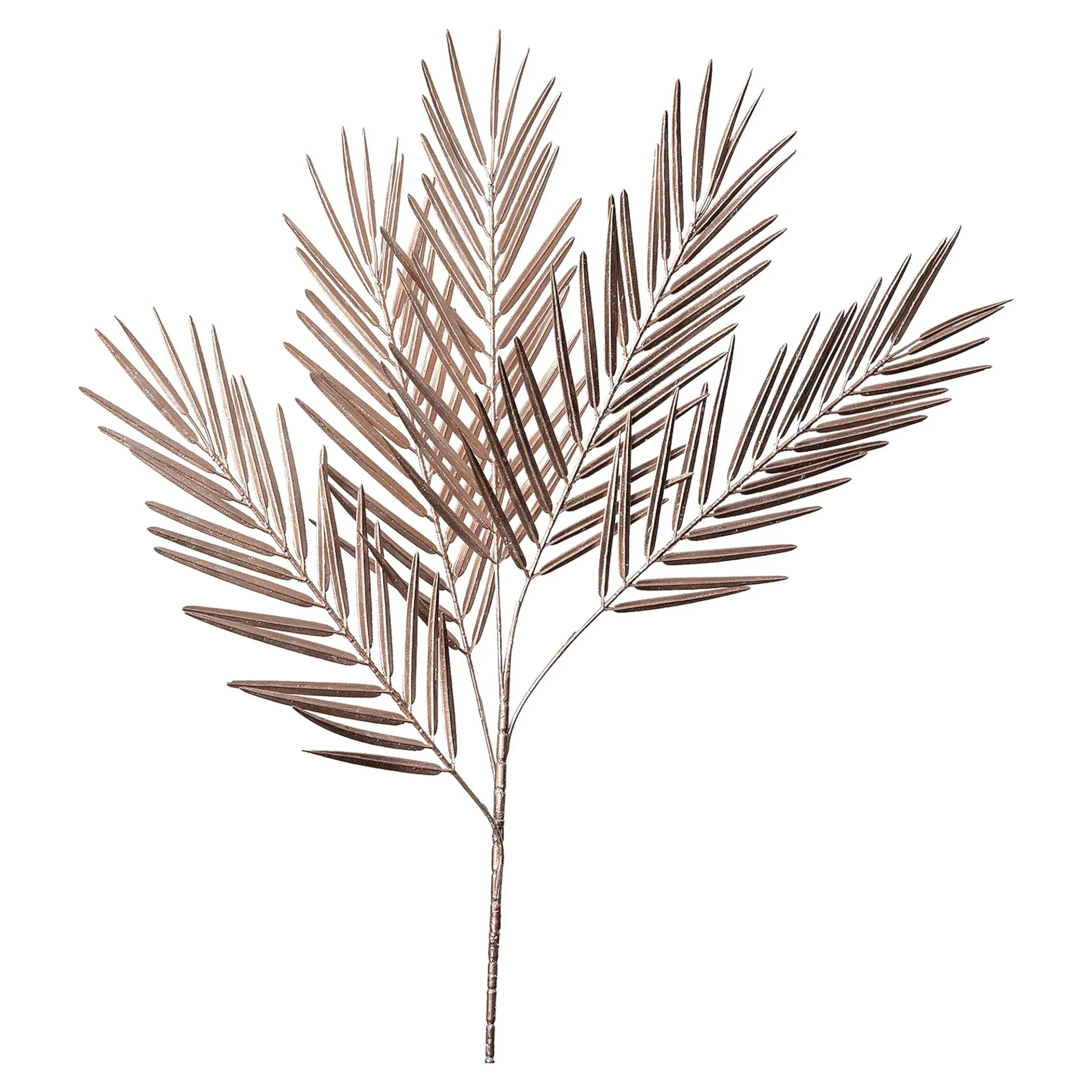 Best Depot Metallic-Kunstblatt Palme
