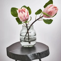Fashion Depot Metallic-Kunstblume Protea