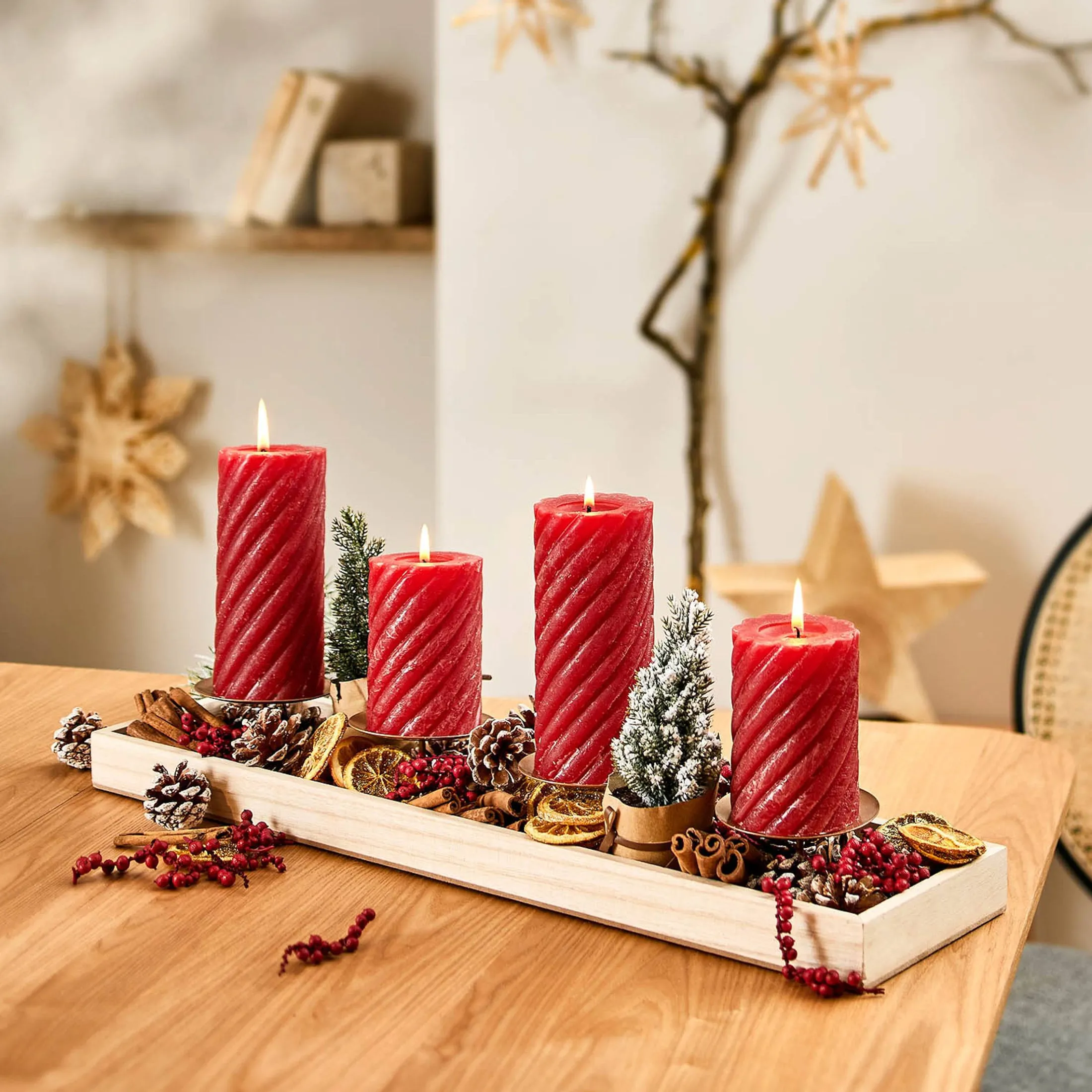 Fashion Depot Mini-Kunstbaum Frosty, Beschneit