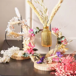 Clearance Depot Mini-Trockenblumenkranz Alma
