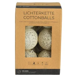 Outlet Depot Outdoor-Lichterkette Cotton Balls
