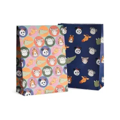 Hot Depot Papiertuten-Set Tiere