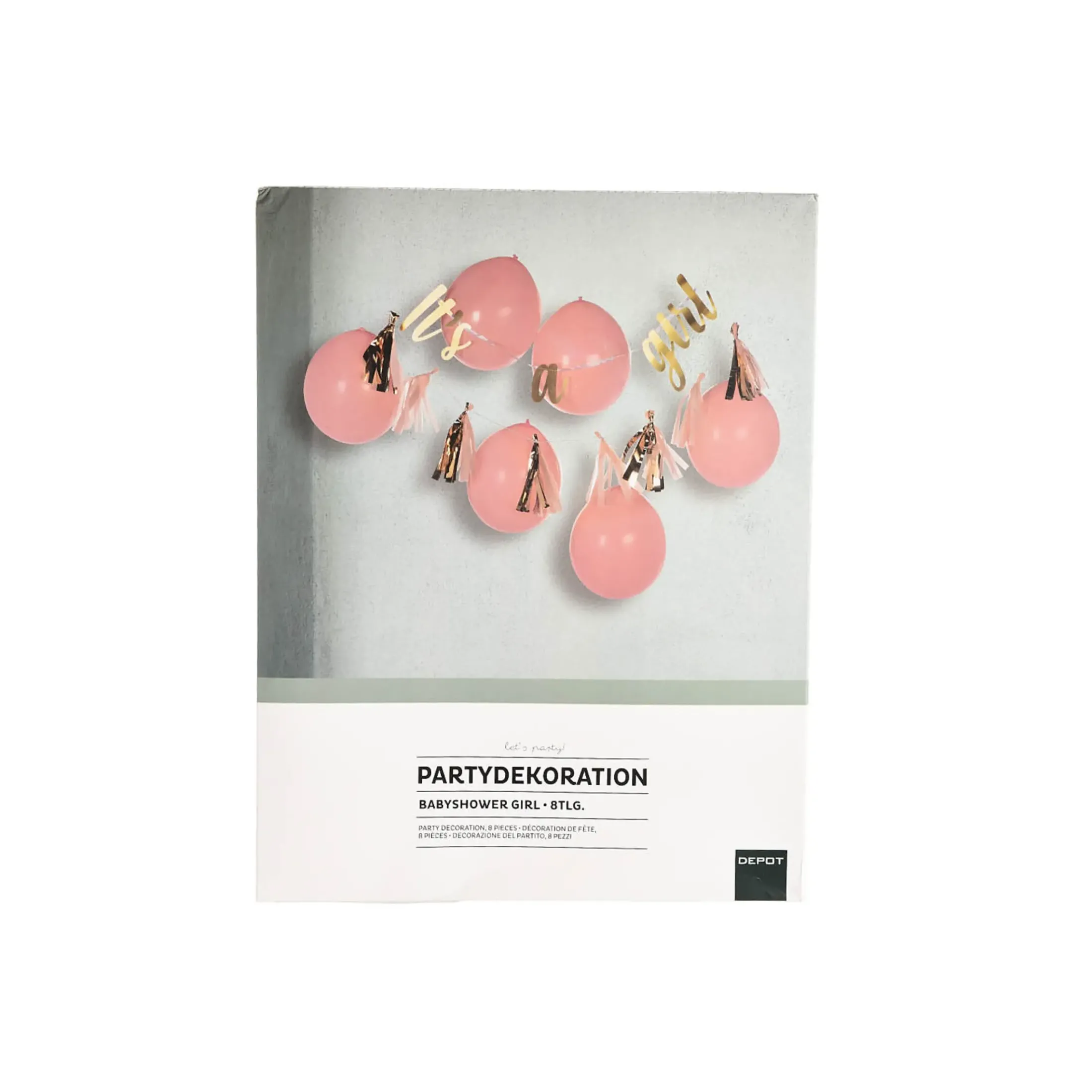 Depot Kinderland>Partydeko-Set It'S A Girl