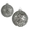 Flash Sale Depot Roundgranulat Kugel-Set Silber