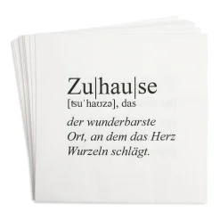 Online Depot Servietten Zuhause