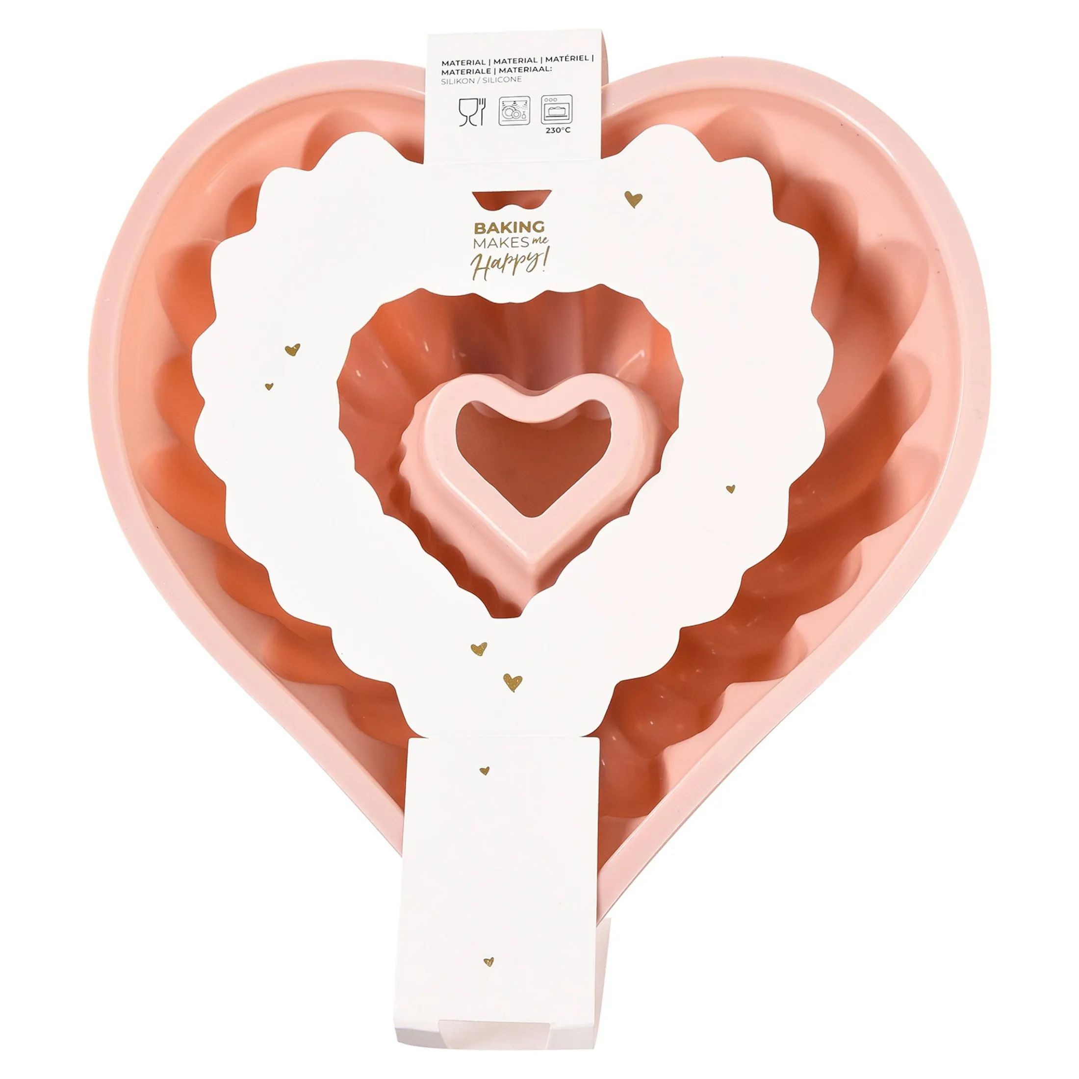 Shop Depot Silikon-Backform Heart