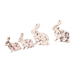 Depot Basteln & Diy>Sticker-Set Glitterbunny