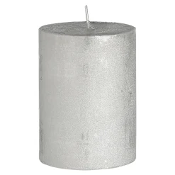 Fashion Depot Stumpenkerze Metallic Finish
