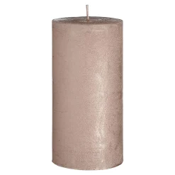 Online Depot Stumpenkerze Metallic Finish