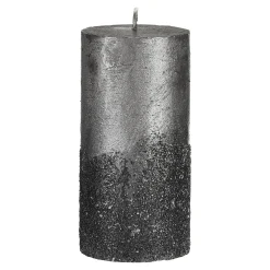 Shop Depot Stumpenkerze Metallic Granulat